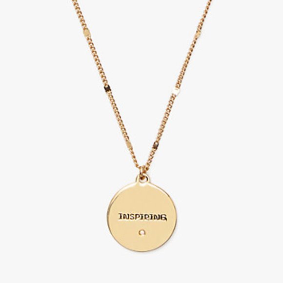 Kate Spade Zodiac Aries Round Pendant - Picture 4 of 4